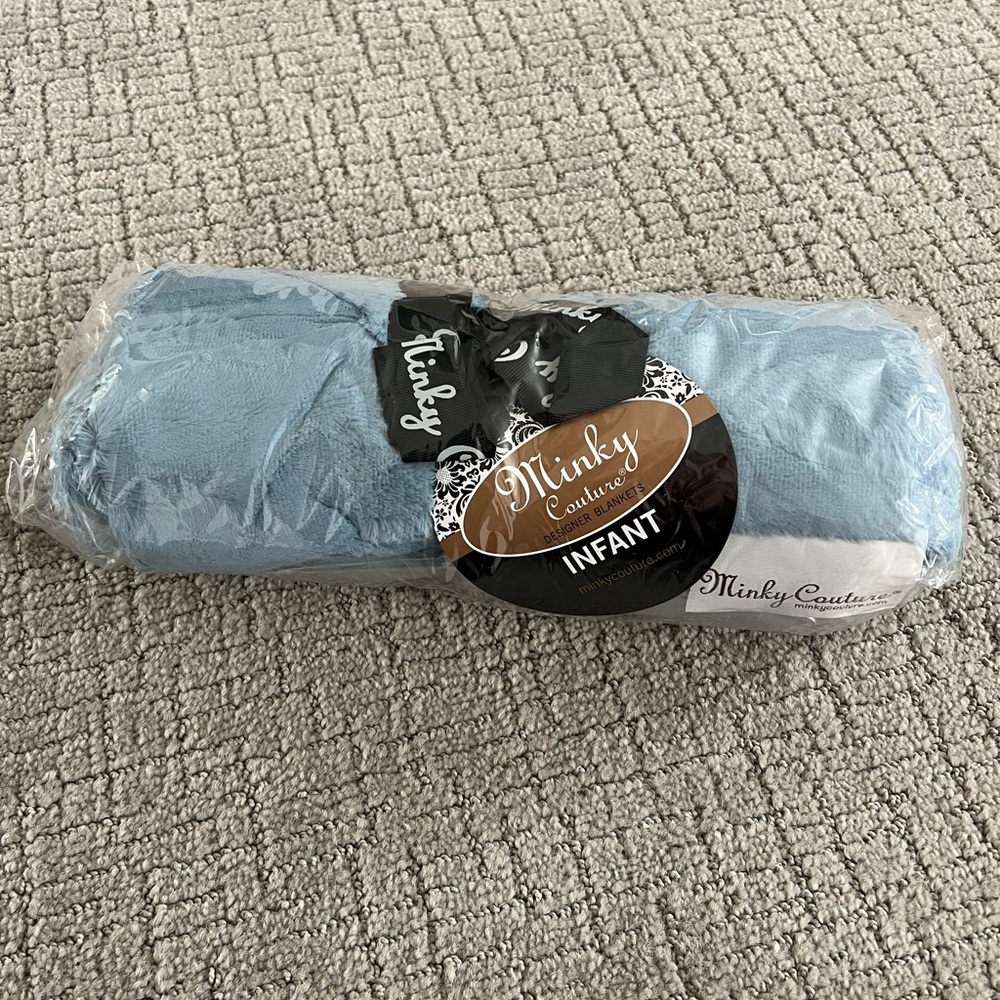 Brand New Minky Couture Infant Size Blanket
